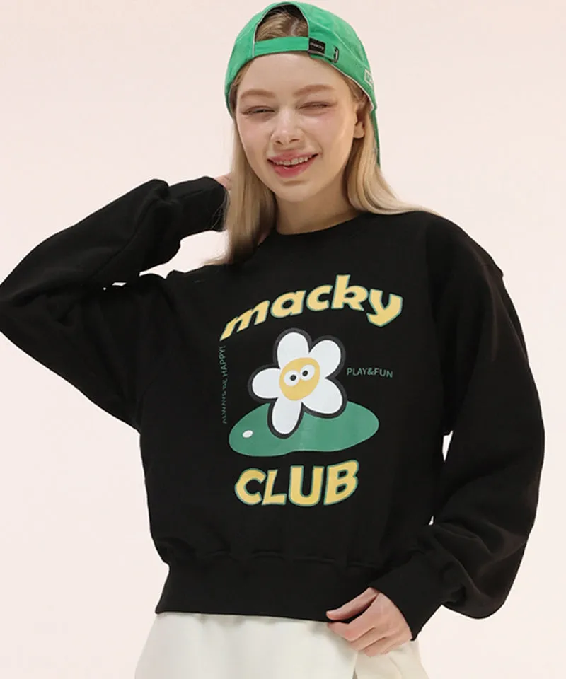 MACKY Golf: CC Sweatshirt - Black
