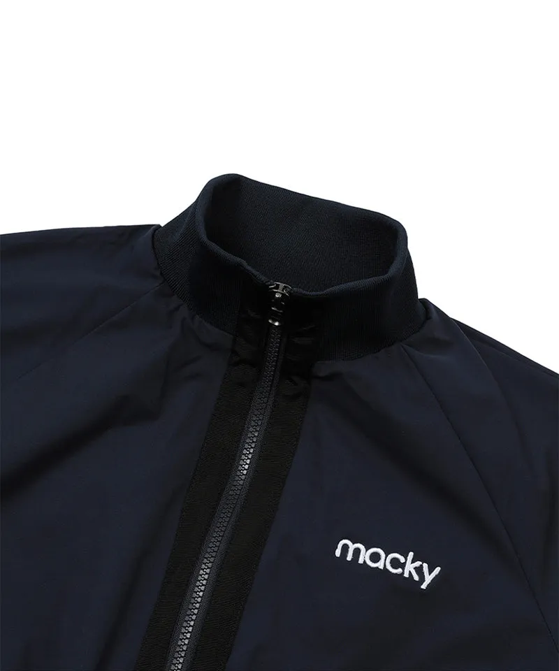 MACKY Golf: Front Zip-up Dress - Navy