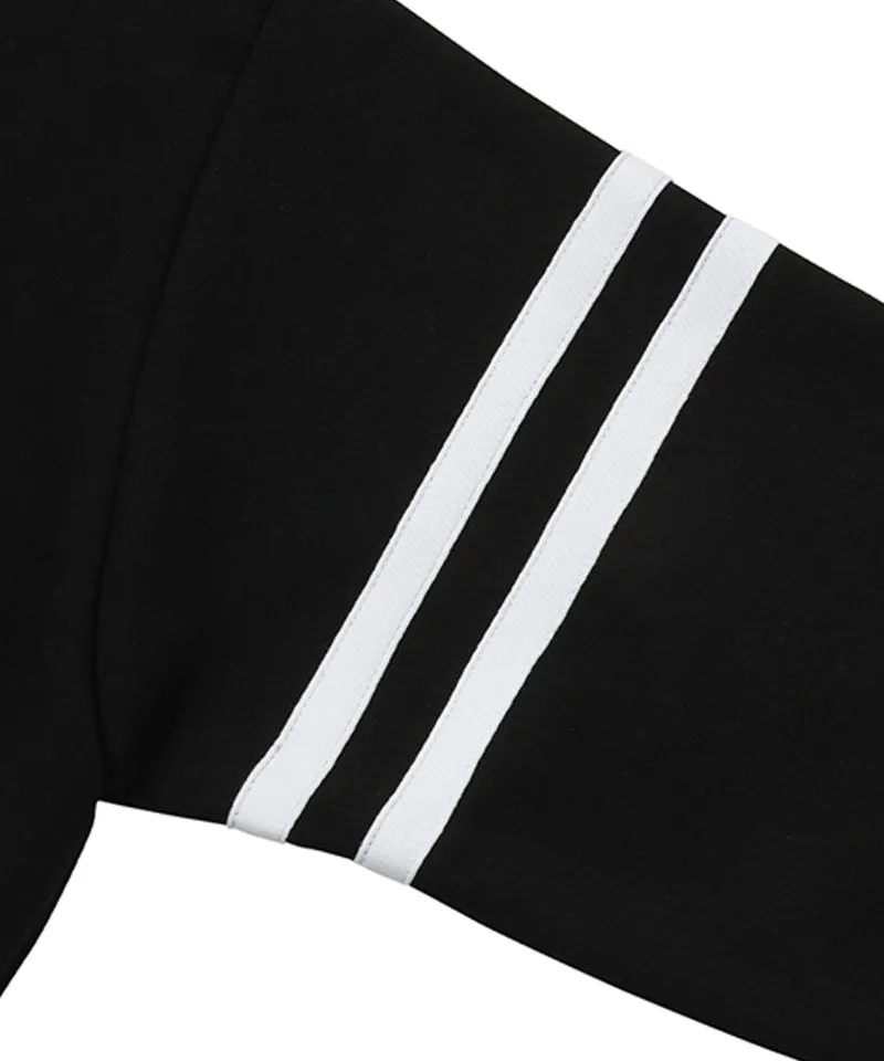 MACKY Golf: Line PK Sweatshirt - Black