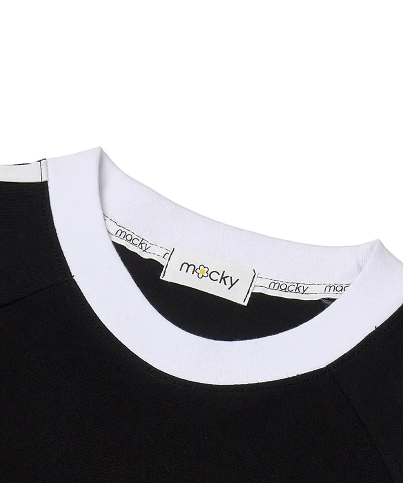 MACKY Golf: Line Signature T-Shirt - Black