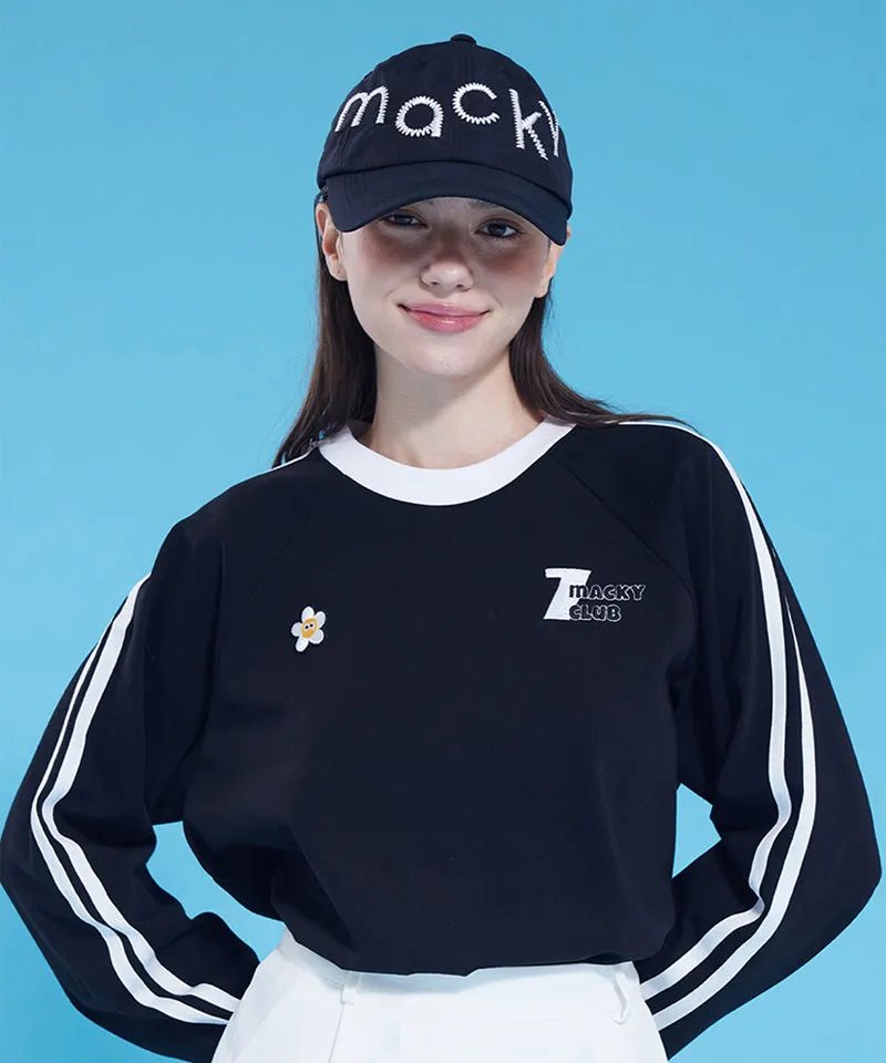 MACKY Golf: Line Signature T-Shirt - Black