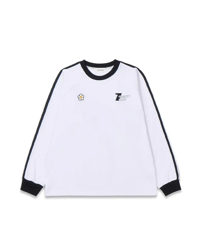 MACKY Golf: Line Signature T-Shirt - White