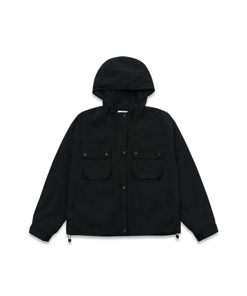 MACKY Golf: Pocket Hood Windbreaker - Black