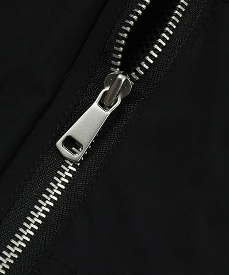 MACKY Golf: Pocket Hood Windbreaker - Black