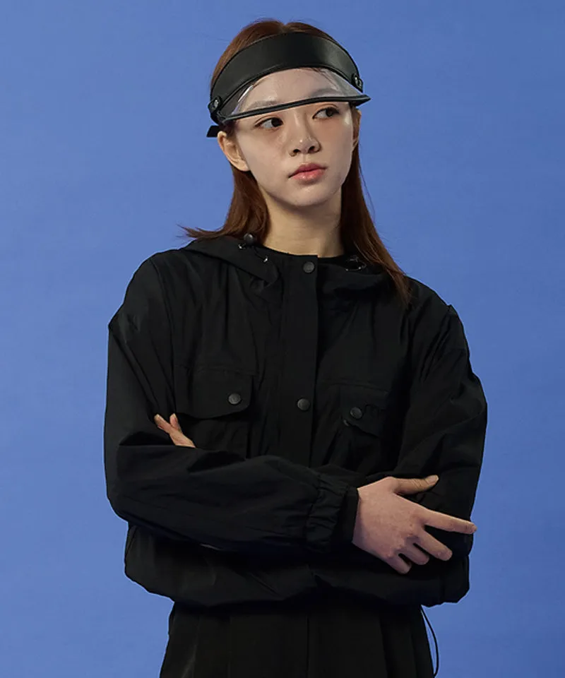 MACKY Golf: Pocket Hood Windbreaker - Black