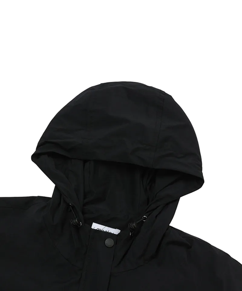 MACKY Golf: Pocket Hood Windbreaker - Black