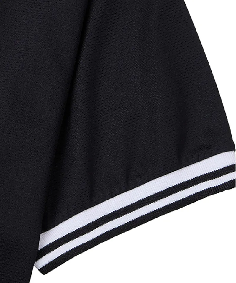 MACKY Golf: Reples V-Neck T-Shirt - Black