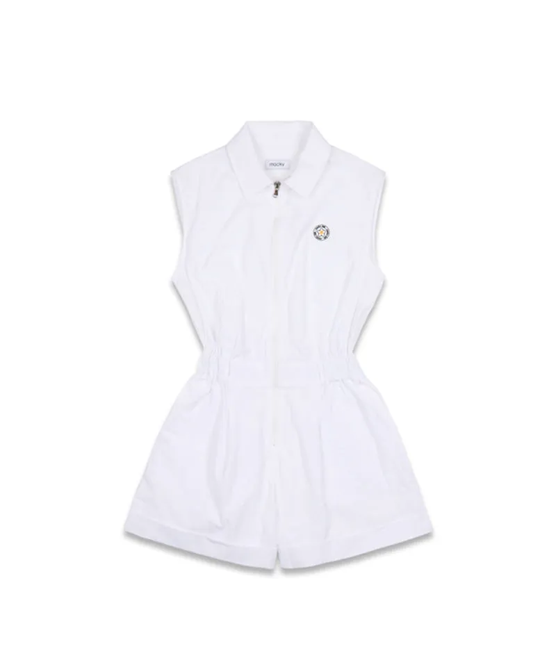 MACKY Golf: Summer Pk Jumpsuit - White