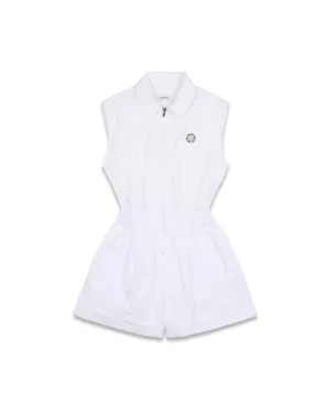 MACKY Golf: Summer Pk Jumpsuit - White