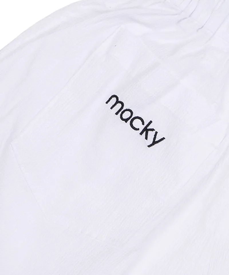 MACKY Golf: Summer Pk Jumpsuit - White