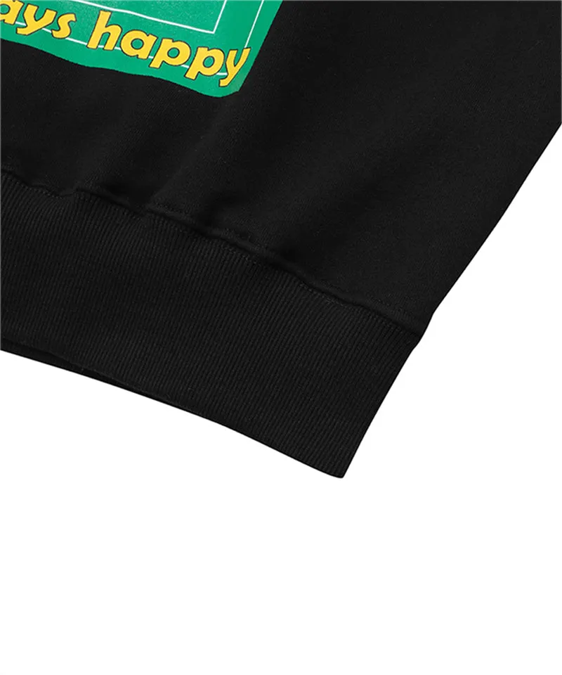 MACKY Golf: Tennis Court Sweatshirt - Black