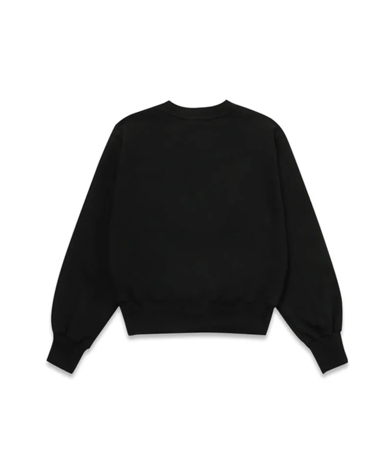 MACKY Golf: Washing Pigment Sweatshirt - Black
