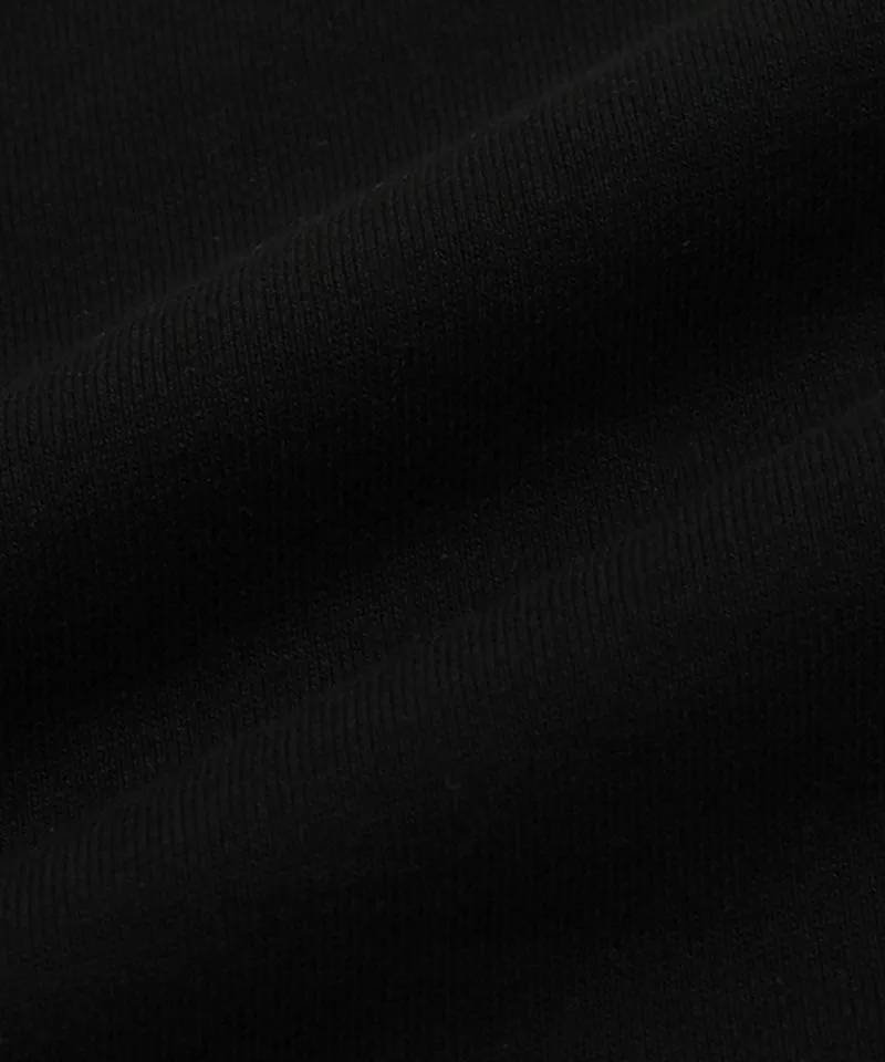 MACKY Golf: Washing Pigment Sweatshirt - Black