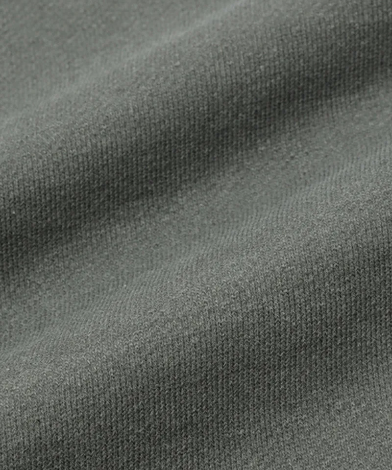 MACKY Golf: Washing Pigment Sweatshirt - Charcoal