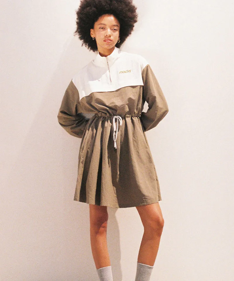 MACKY Golf: Whio Anorak Dress - Khaki