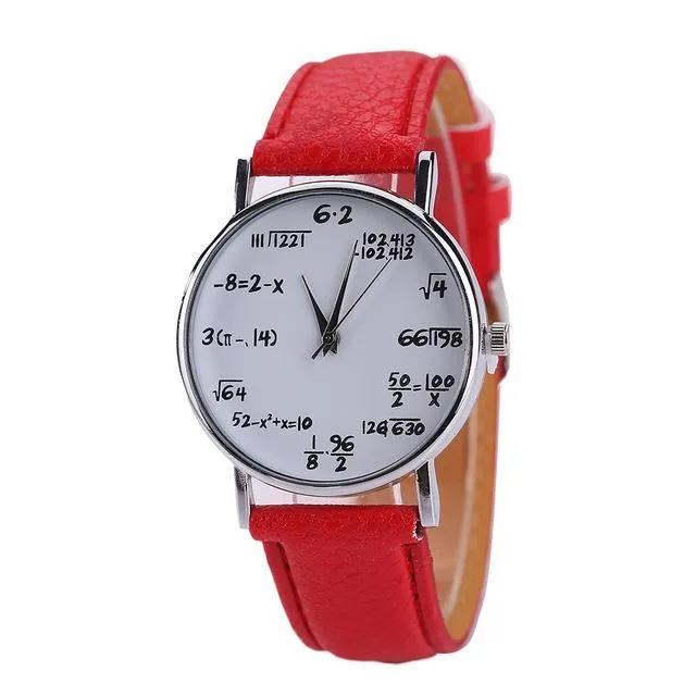 Mathematician Watch