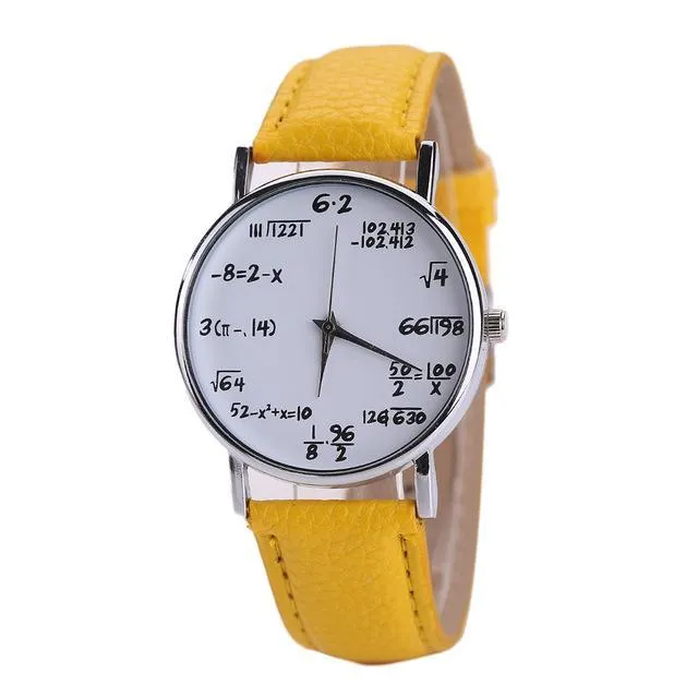 Mathematician Watch