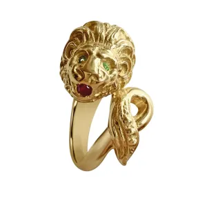 Matthia's & Claire Etrusca Lion Ring