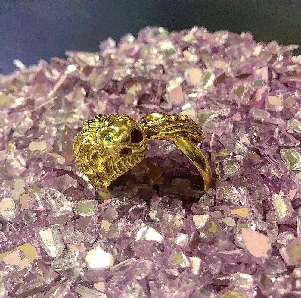 Matthia's & Claire Etrusca Lion Ring
