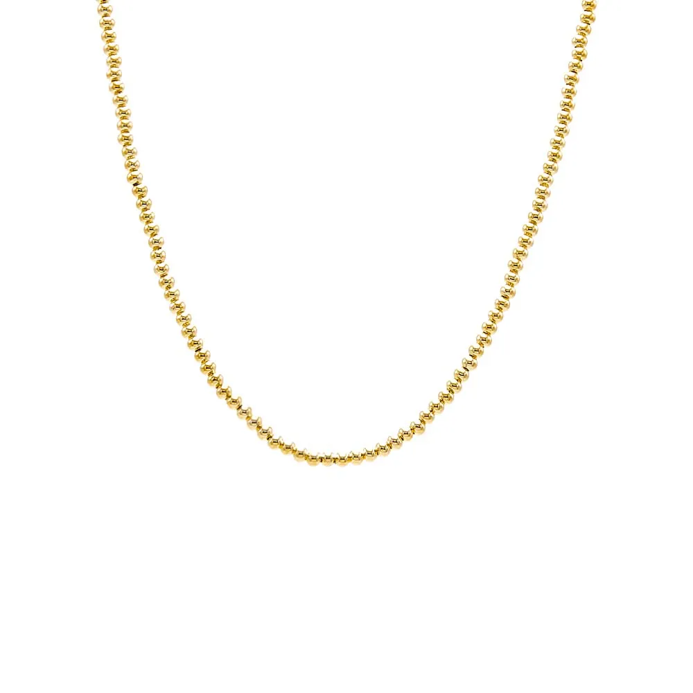 Mini Beaded Ball Necklace