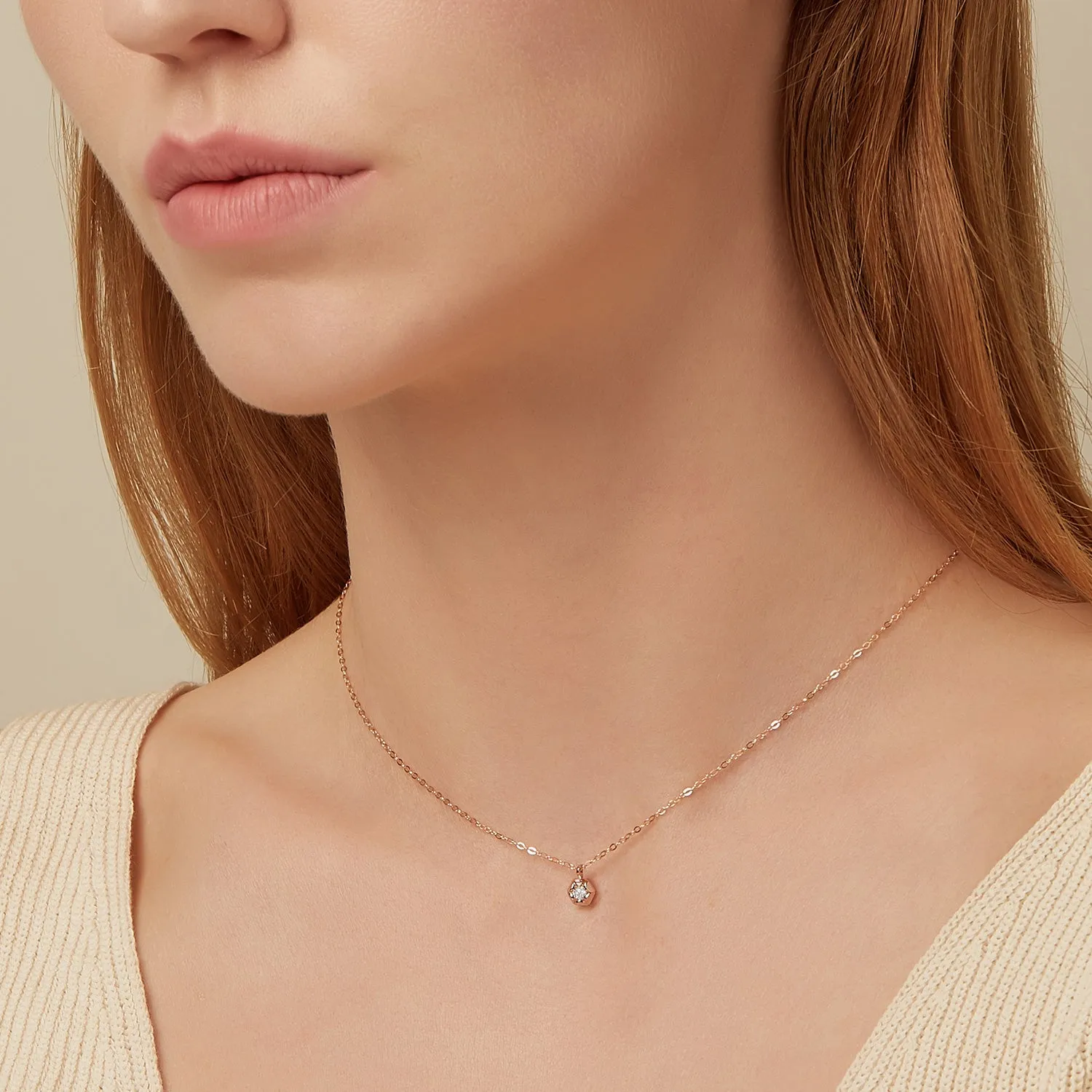 Miss. Doux Gold Necklace JDRNR4S31ZC