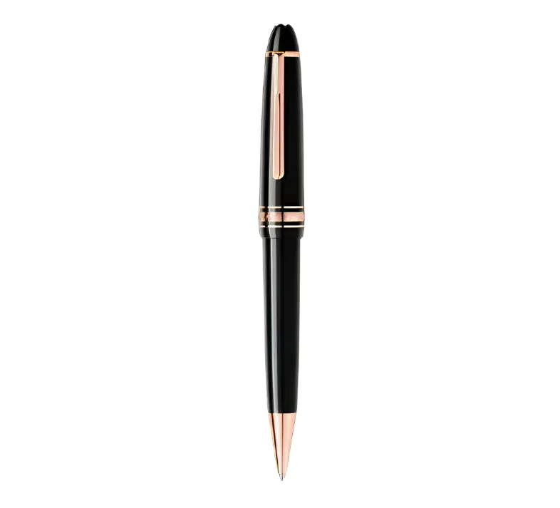 Montblanc Meisterstuck LeGrand Black Rose Gold Coated Ballpoint Pen