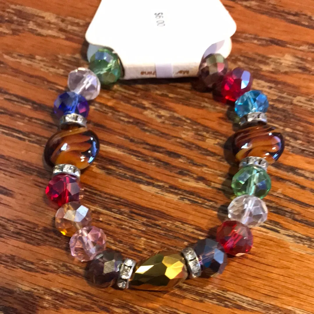 Multi Color Beaded Bracelets