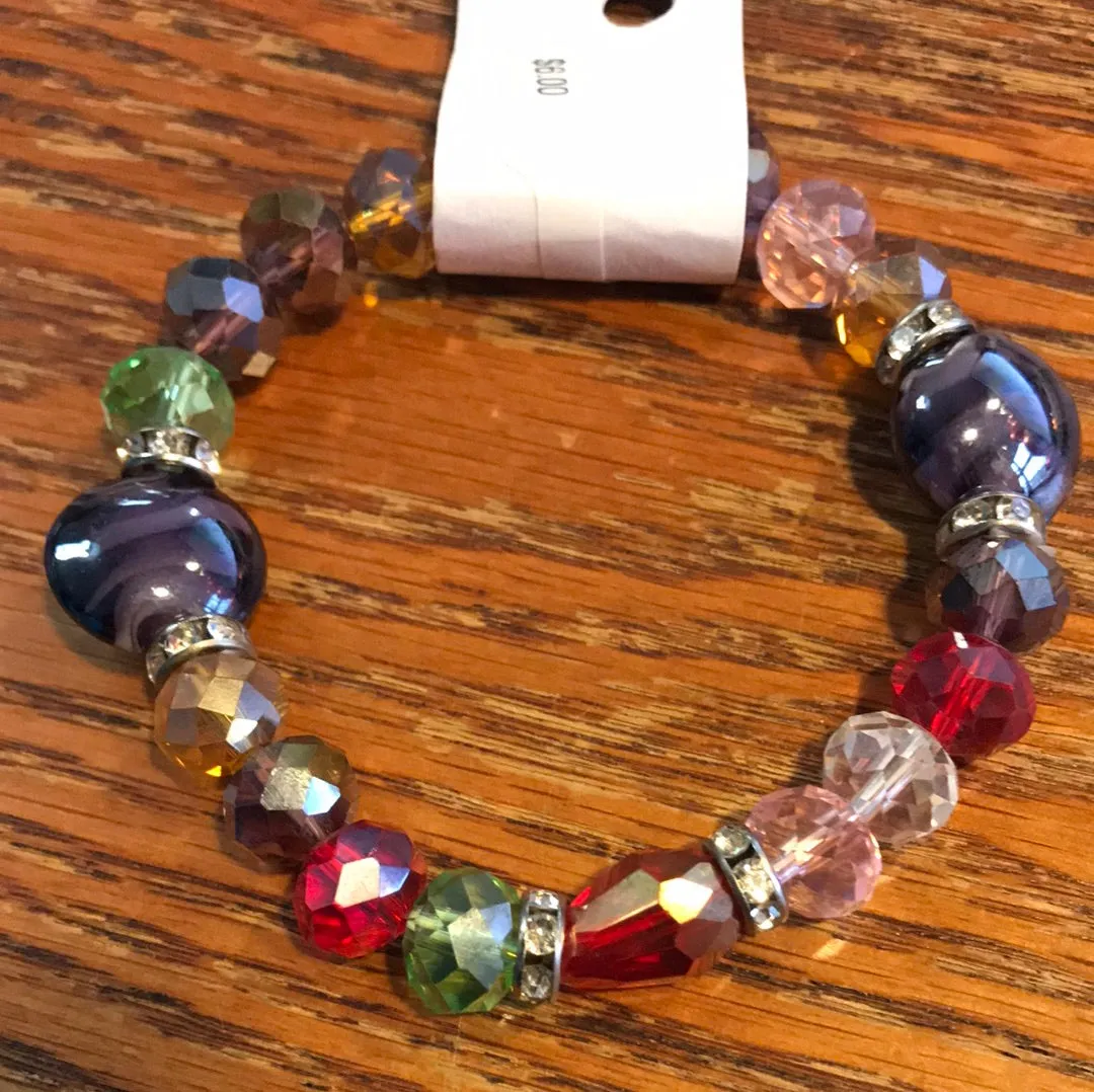 Multi Color Beaded Bracelets