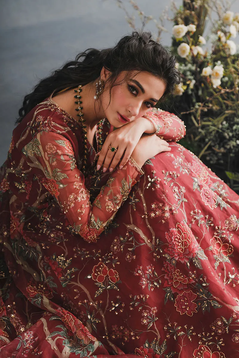 MUSHQ | LUXURY PRET PRINTED ORGANZA'23 | RUBY RADIANCE