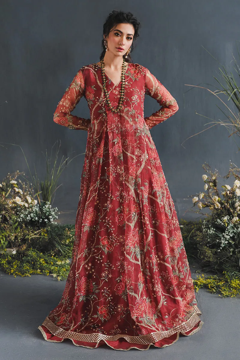 MUSHQ | LUXURY PRET PRINTED ORGANZA'23 | RUBY RADIANCE