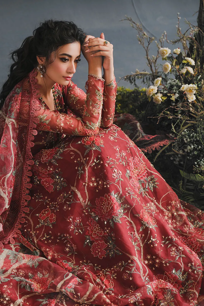 MUSHQ | LUXURY PRET PRINTED ORGANZA'23 | RUBY RADIANCE