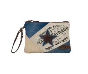 Myra Bag Blue Star Key Pouch