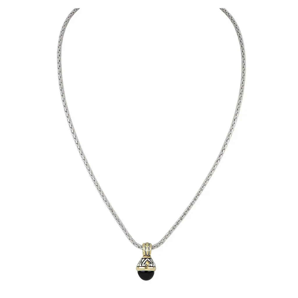 Ocean Images Collection - Small 10mm Pearl Slider Necklace