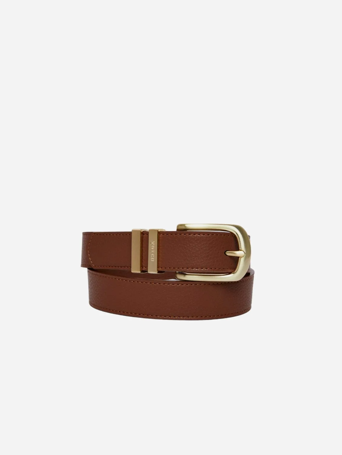 Olive Unisex Vegan Bio-Based Bamboo Classic Belt | Brown