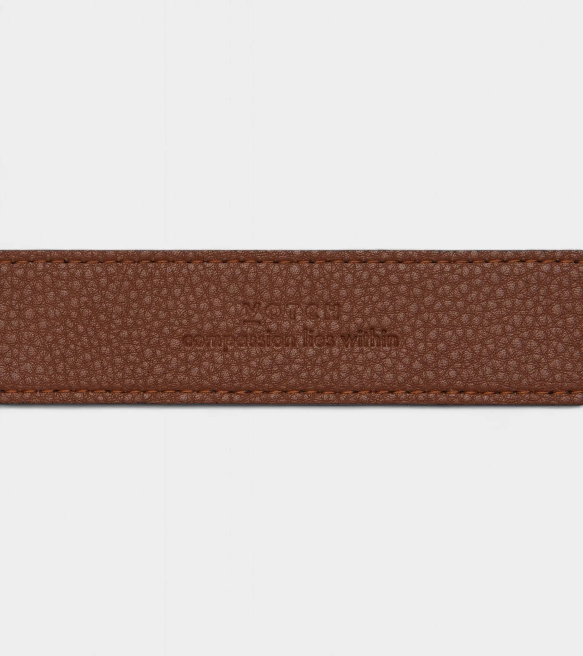 Olive Unisex Vegan Bio-Based Bamboo Classic Belt | Brown