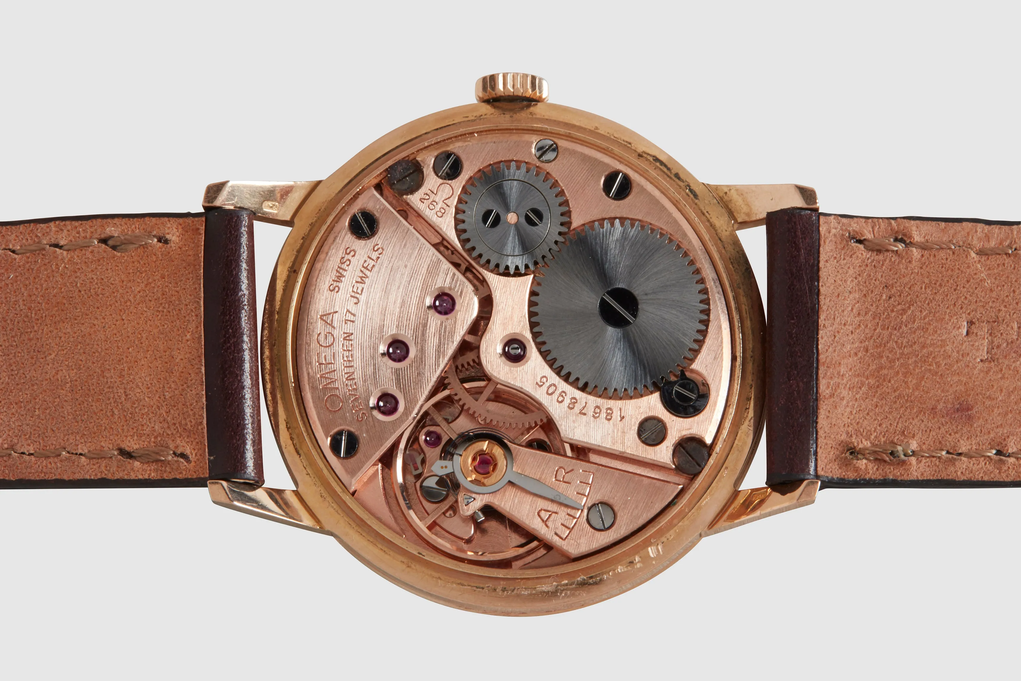 Omega Pink Gold Dress Watch
