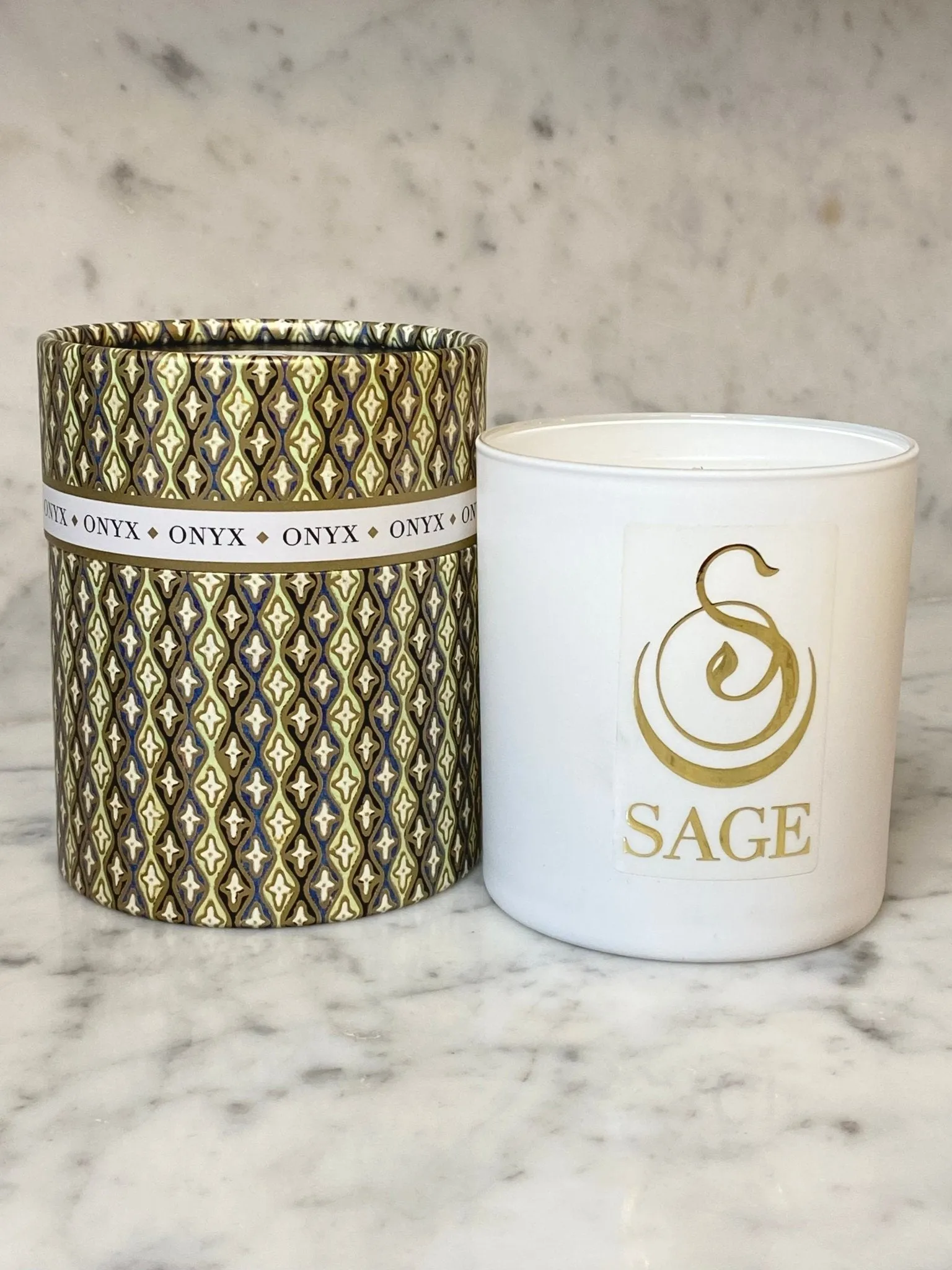 Onyx 8 oz Luxury Candle by Sage