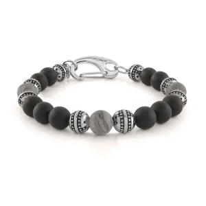 Onyx Beaded Bracelet