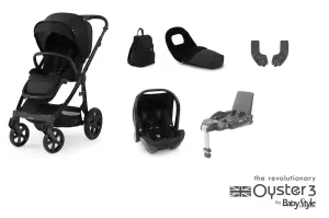 Oyster 3 Special Edition Essential Travel System - Onyx