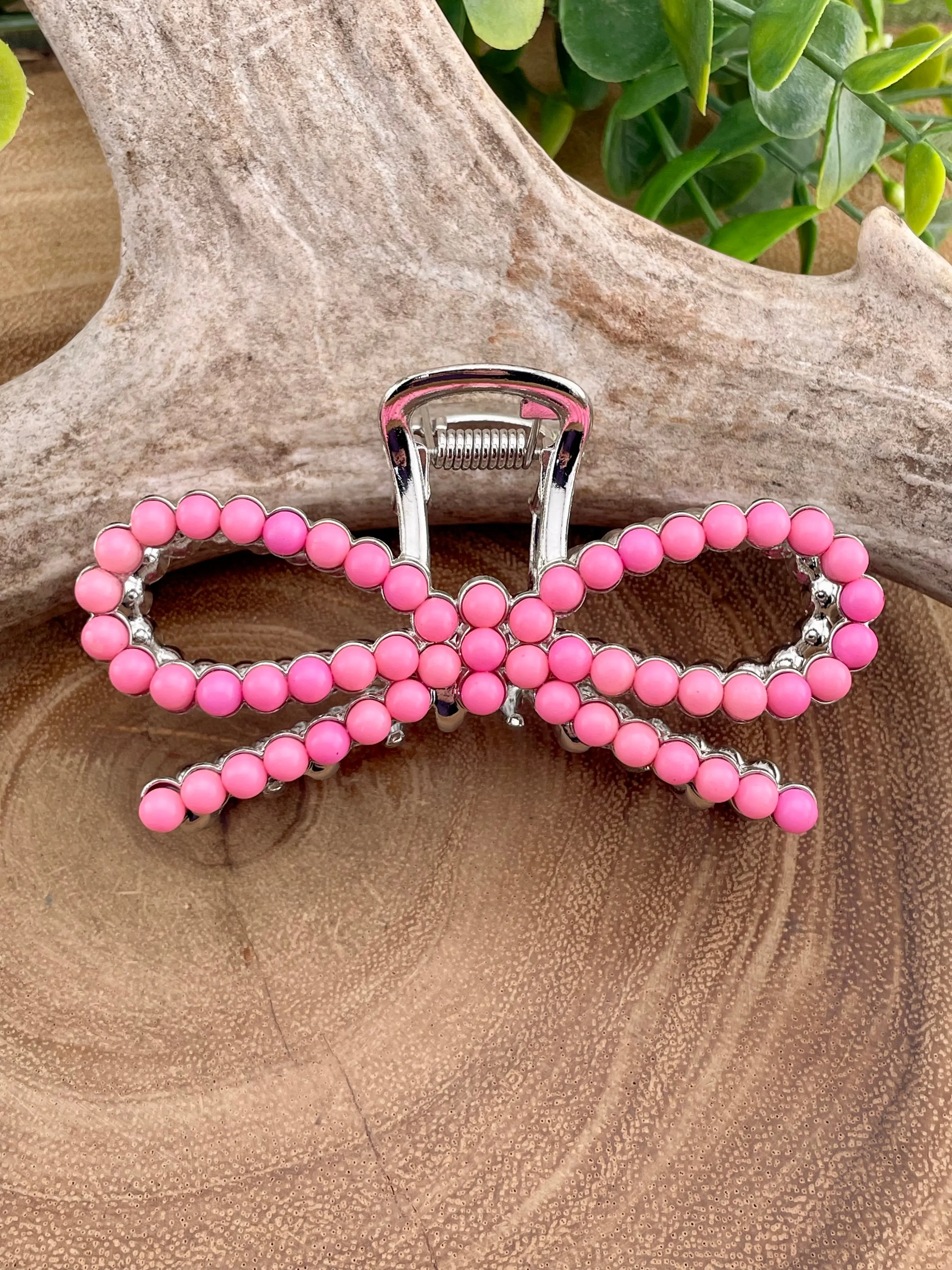 Parkland Beaded Claw Clip