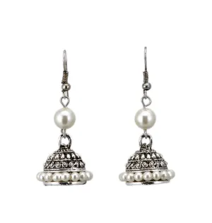 Pearl Beaded Traditional Jhumki for Girl and Woman