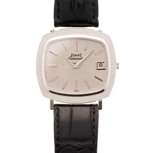 Piaget White Gold Vintage Hobnail Watch Ref. 13436