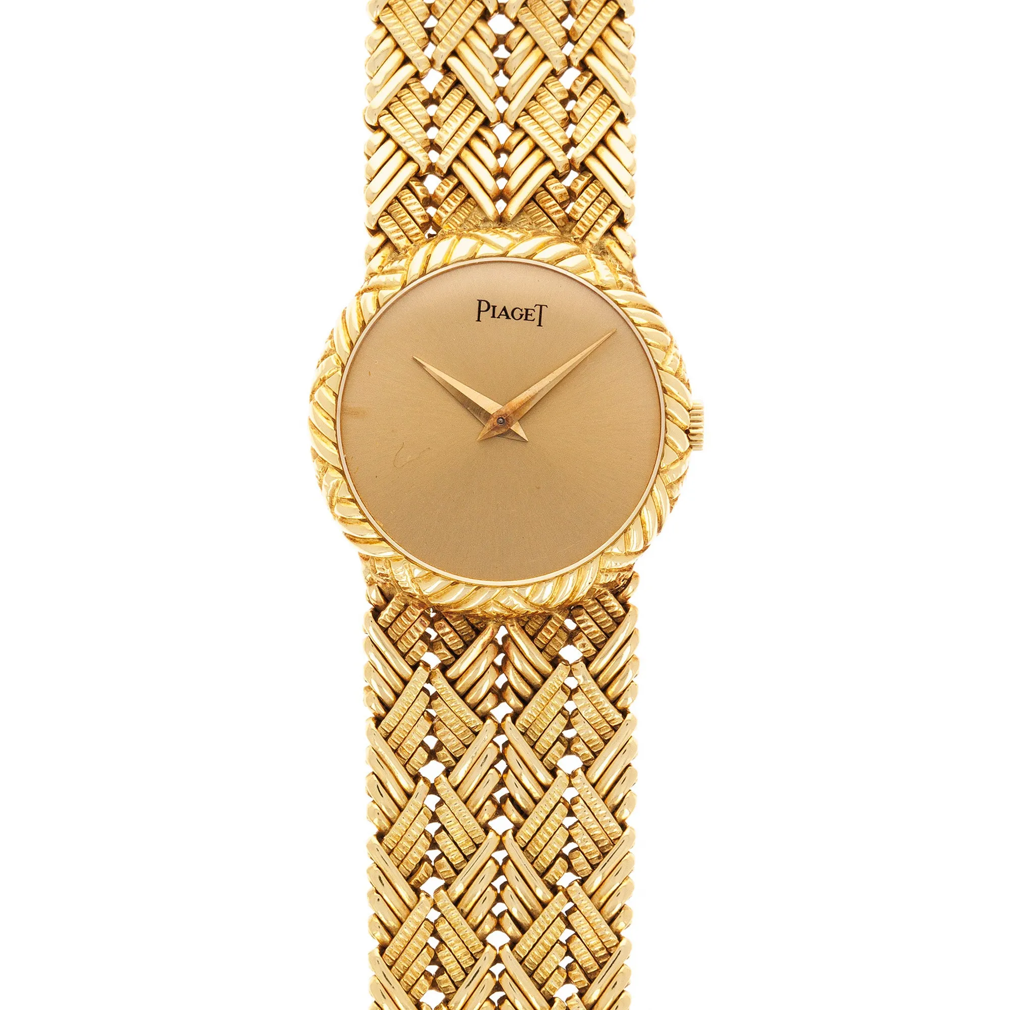 Piaget Yellow Gold Braided Bracelet Watch Ref. 922