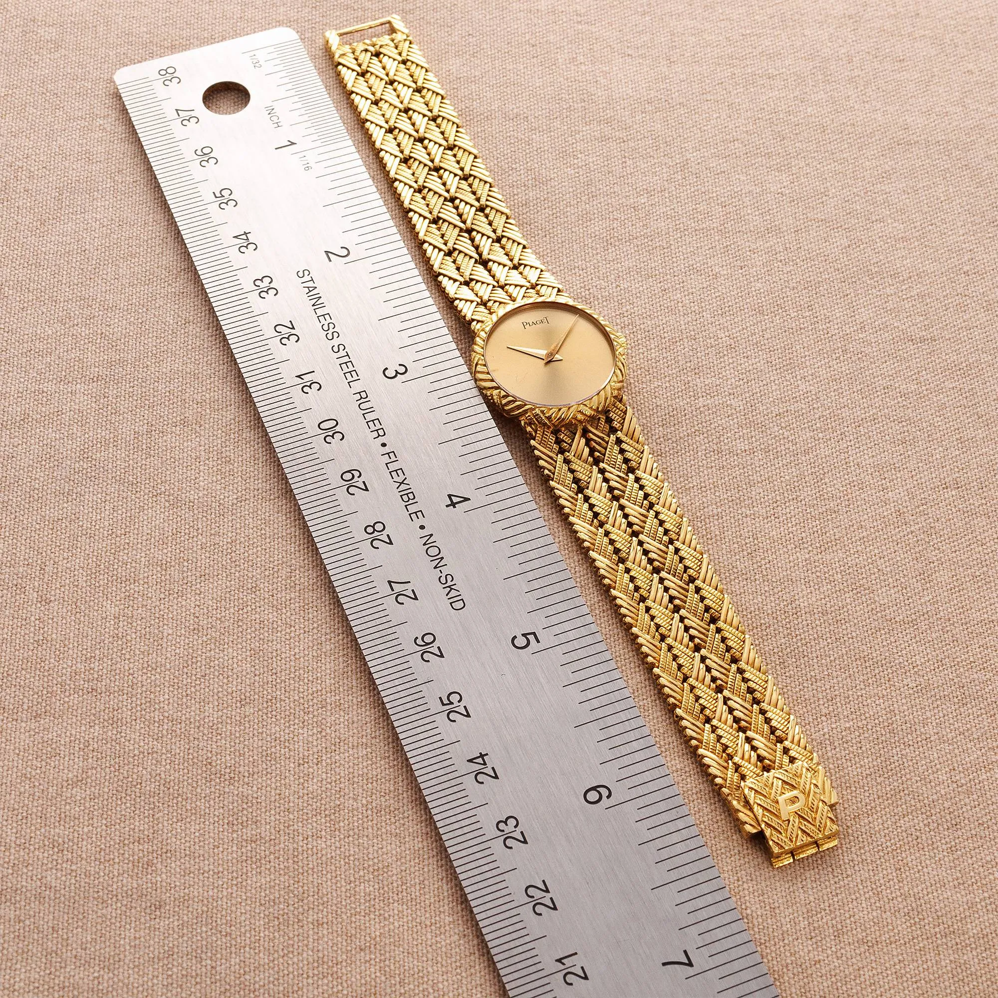 Piaget Yellow Gold Braided Bracelet Watch Ref. 922