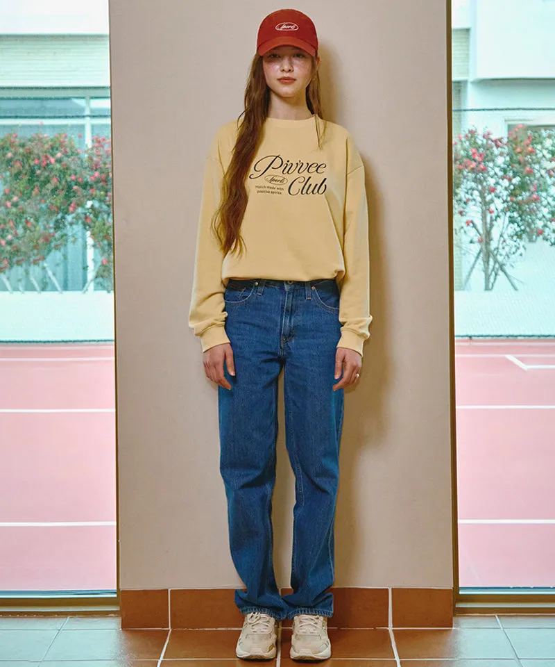 PIV'VEE Sports Club Sweatshirt - Mist Yellow
