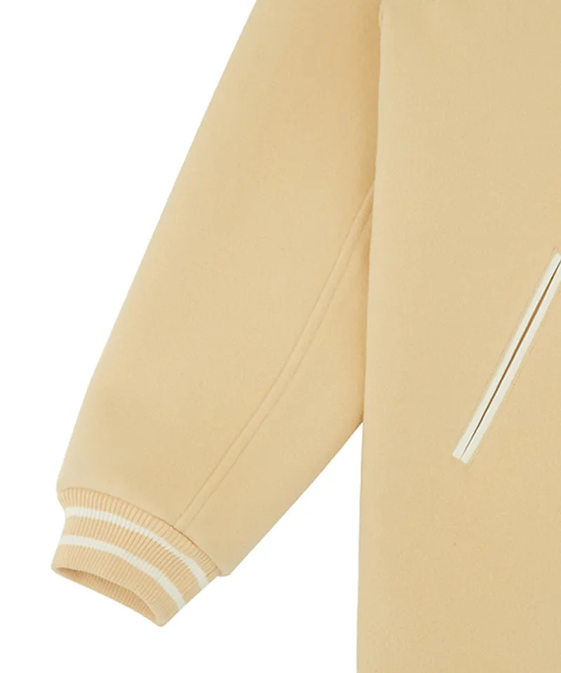 PIV'VEE Varsity Wool Jacket - Mist Yellow