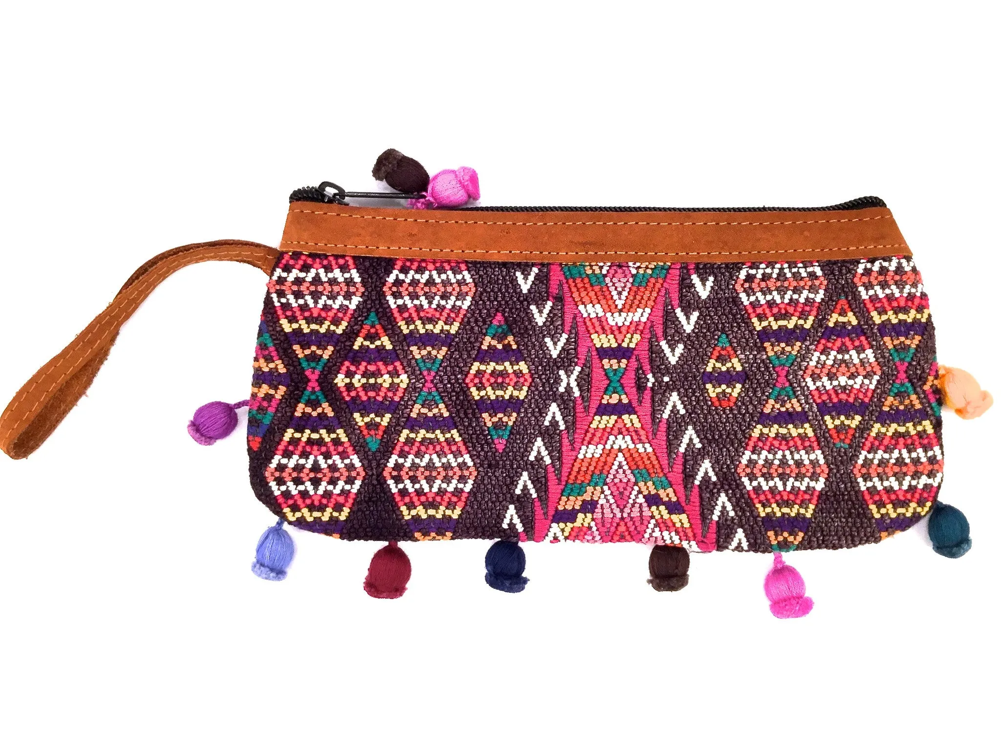 Pom-Pom Wristlet No.1505