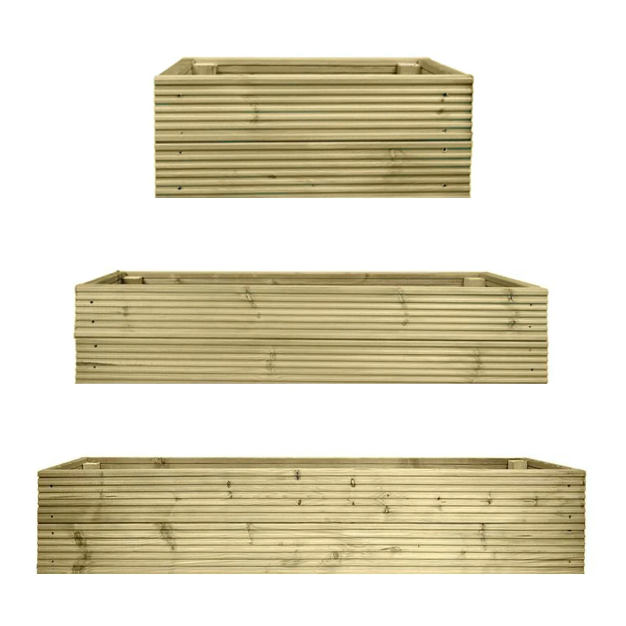 Raised Decking Bed
