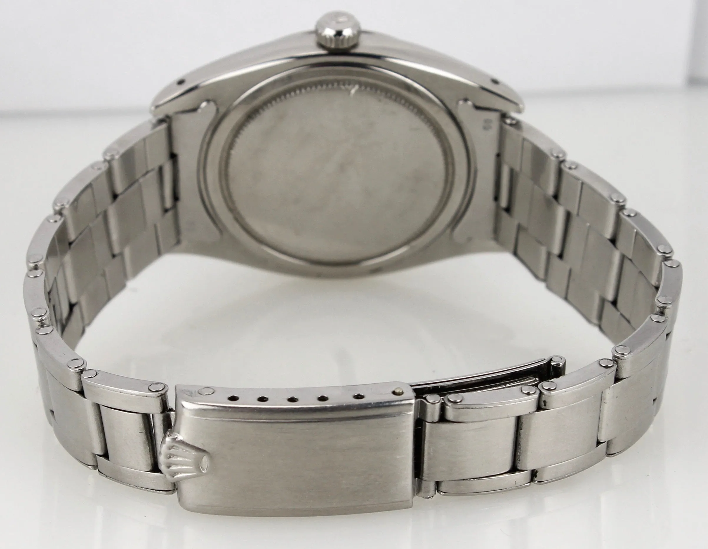 RARE Vintage 1960 Men's Rolex Oysterdate Precision 6694 Roulette 34mm Watch 6494