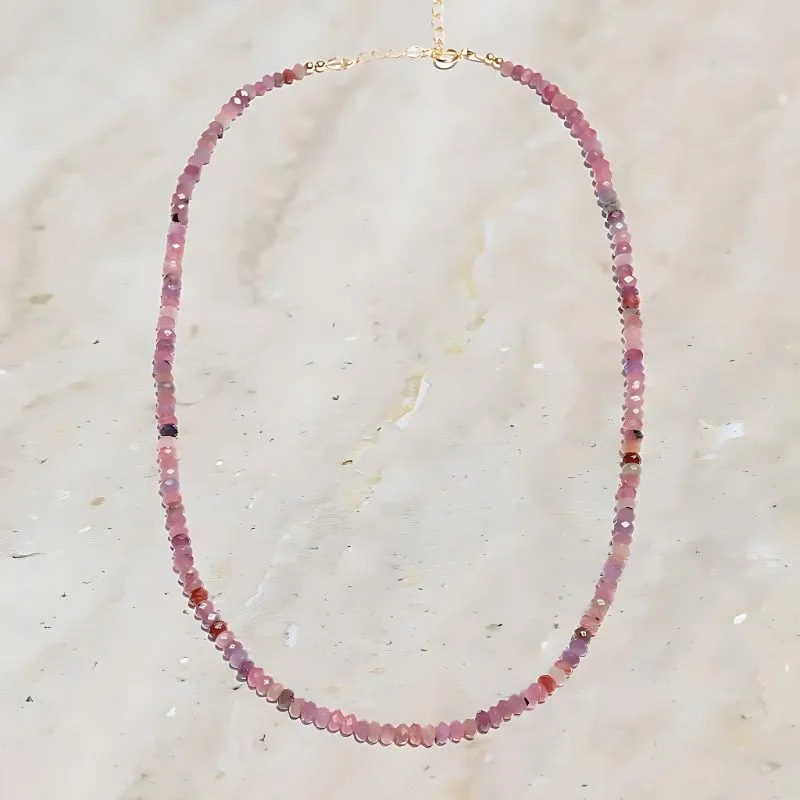 Raw Ruby Luxury Necklace